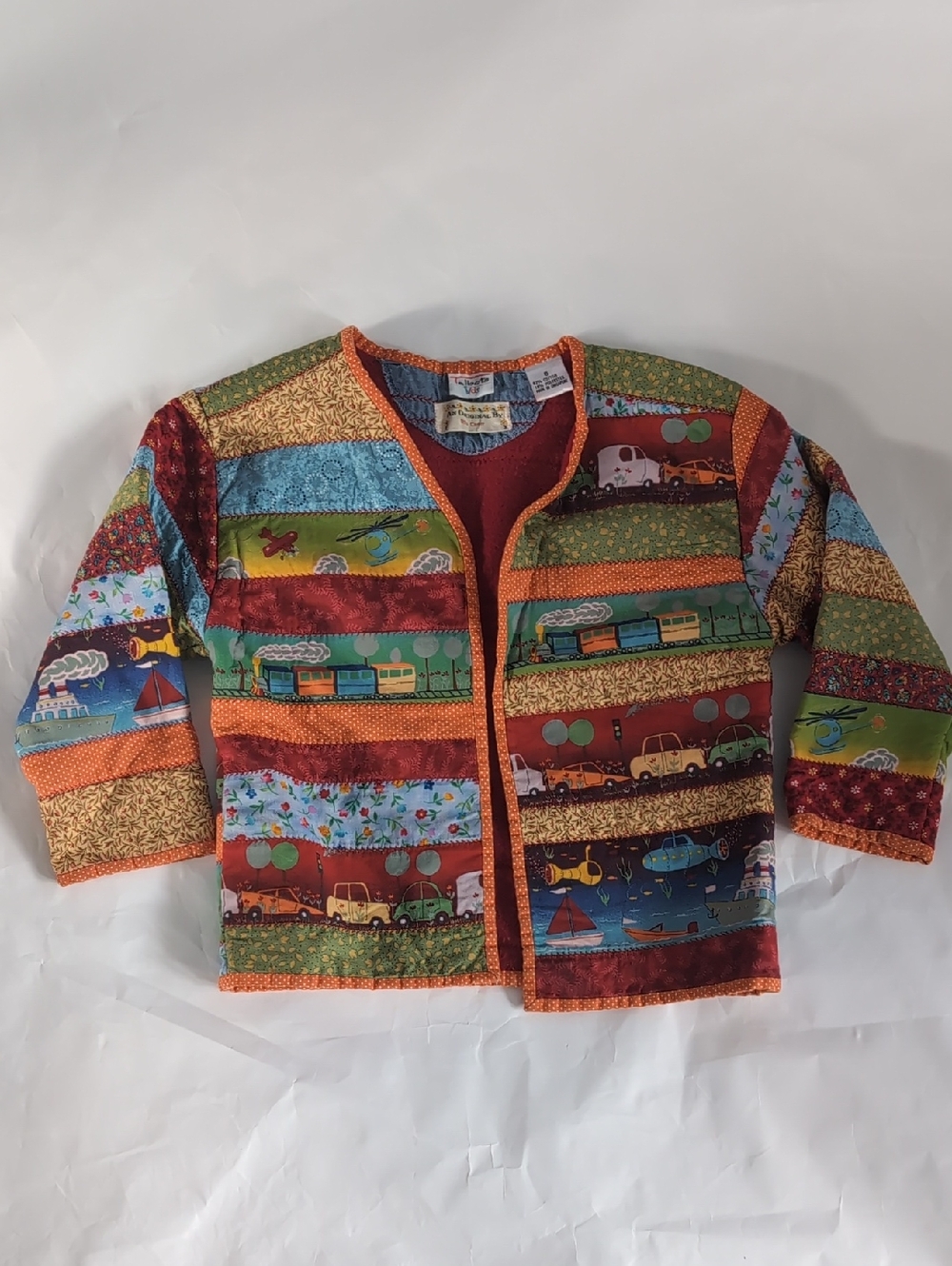 Talbots Kids Rita Carter Original Multicolor Quilted Jacket - 6